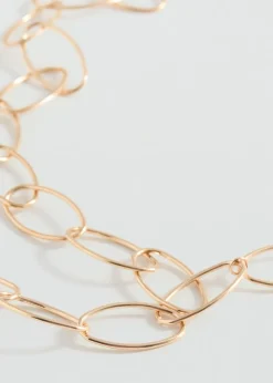 MANGO Biżuteria*Naszyjnik z przeplatanych kół