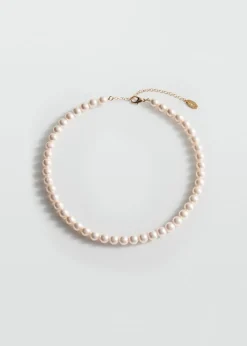 MANGO Biżuteria*Naszyjnik ze szklanych pereł