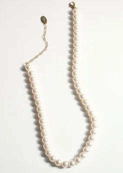 MANGO Biżuteria*Naszyjnik ze szklanych pereł