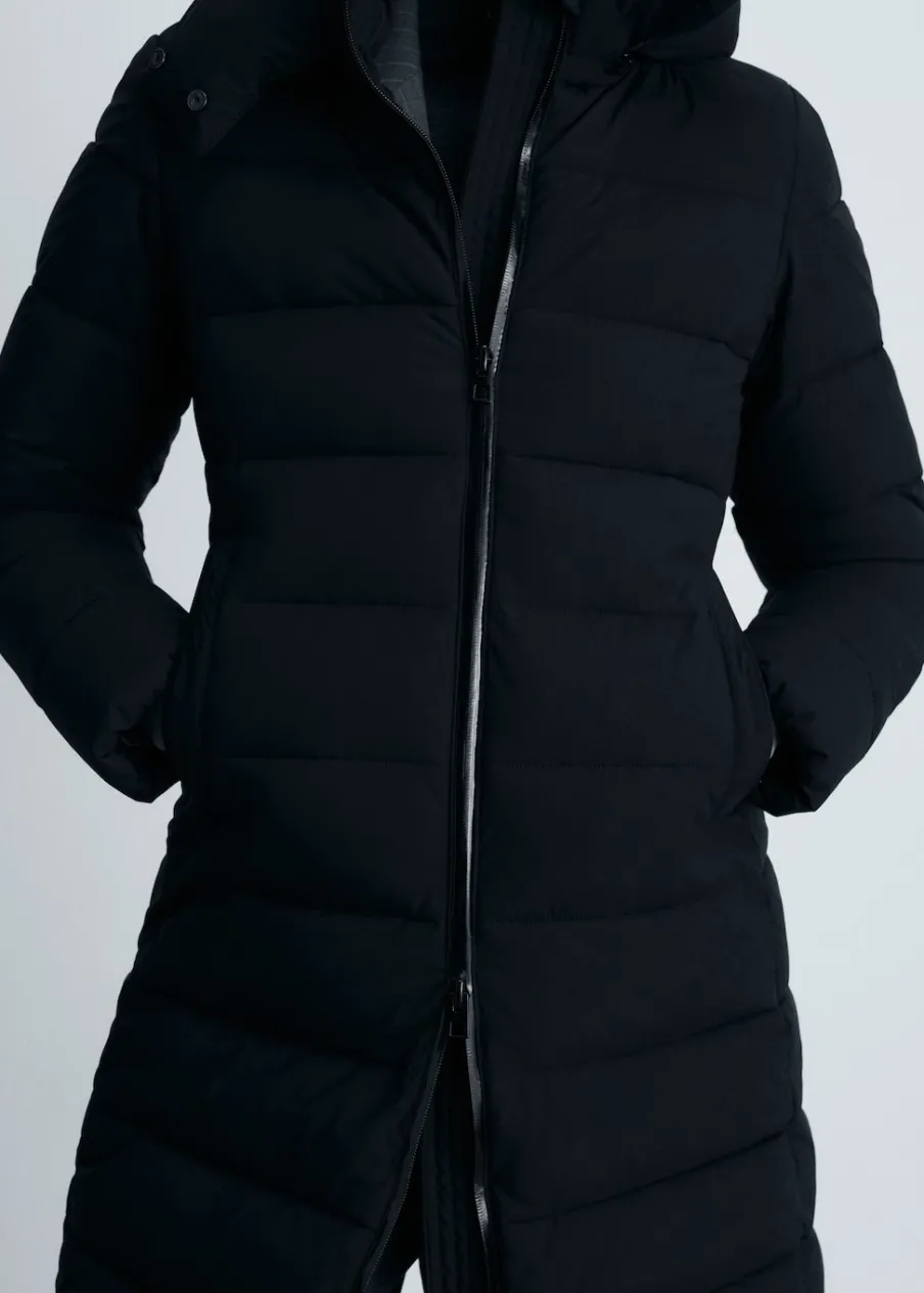 MANGO Płaszcze*Nieprzemakalna kurtka puchowa midi