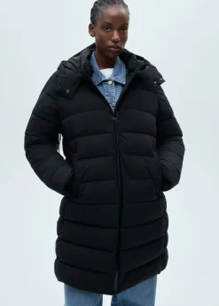 MANGO Płaszcze*Nieprzemakalna kurtka puchowa midi