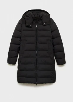 MANGO Płaszcze*Nieprzemakalna kurtka puchowa midi