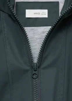 Dzieci MANGO Płaszcze I Kurtki*Nieprzemakalna kurtka z kapturem