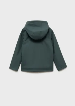 Dzieci MANGO Płaszcze I Kurtki*Nieprzemakalna kurtka z kapturem