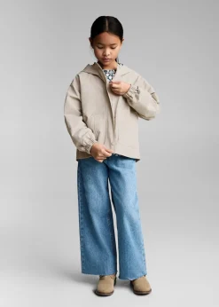 Dzieci MANGO Płaszcze I Kurtki*Nieprzemakalna kurtka z kapturem