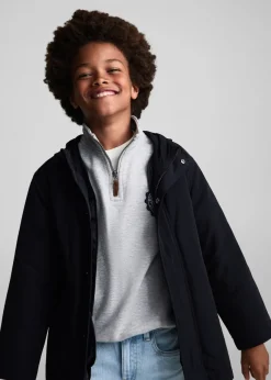 Dzieci MANGO Płaszcze I Kurtki*Nieprzemakalna kurtka z kapturem