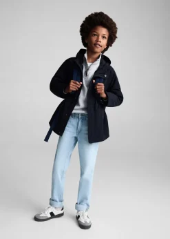 Dzieci MANGO Płaszcze I Kurtki*Nieprzemakalna kurtka z kapturem