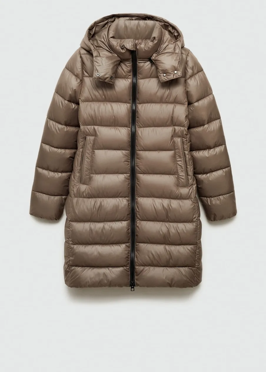 MANGO Płaszcze*Nieprzemakalna, pikowana kurtka