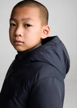 Dzieci MANGO Płaszcze I Kurtki*Nieprzemakalna pikowana kurtka z kapturem