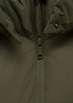 MANGO Płaszcze I Kurtki*Nieprzemakalna pikowana kurtka z kapturem