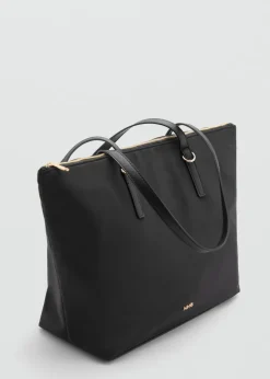 MANGO Torebki*Nylonowa torba shopper