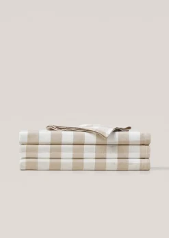 MANGO Obrusy*Obrus z bawełny i lnu w kratkę vichy 170 x 250 cm