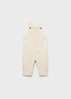 Dzieci MANGO Sukienki I Kombinezony|Kombinezony I Ogrodniczki*Ogrodniczki sztruksowe z kieszenią