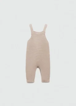 Dzieci MANGO Sukienki I Kombinezony|Kombinezony I Ogrodniczki*Ogrodniczki z bawełnianej dzianiny