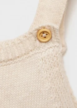 Dzieci MANGO Sukienki I Kombinezony|Kombinezony I Ogrodniczki*Ogrodniczki z bawełnianej dzianiny