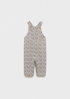 Dzieci MANGO Sukienki I Kombinezony|Kombinezony I Ogrodniczki*Ogrodniczki z miękkiej tkaniny z długimi nogawkami