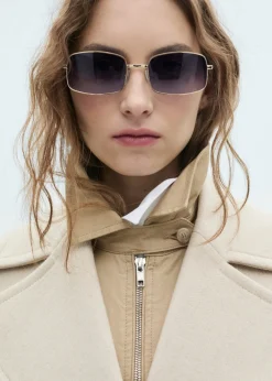 MANGO Okulary*Okulary przeciwsłoneczne z metalowymi oprawkami