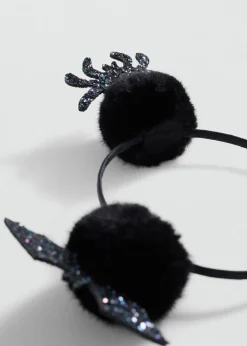 Dzieci MANGO Akcesoria Do Włosów|Akcesoria*Opaska na włosy z brokatowym nietoperzem