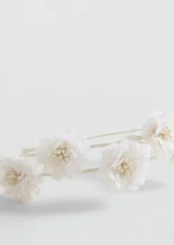 Dzieci MANGO Akcesoria Do Włosów*Opaska z kwiatami