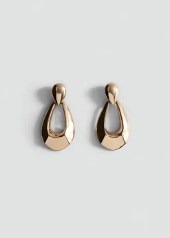 MANGO Biżuteria*Owalne kolczyki wiszące