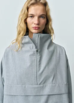 MANGO Płaszcze|Kurtki*Parka oversize na suwak