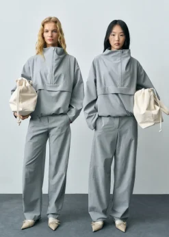 MANGO Płaszcze|Kurtki*Parka oversize na suwak