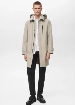 MANGO Płaszcze|Trencze*Parka waterproof z technologią COOLMAX®