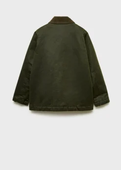 Dzieci MANGO Płaszcze I Kurtki|Płaszcze I Kurtki*Parka z efektem woskowania