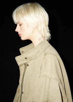 MANGO Płaszcze*Parka z efektem znoszenia