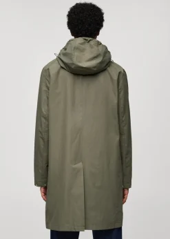 MANGO Płaszcze|Trencze*Parka z kapturem wodoodporna