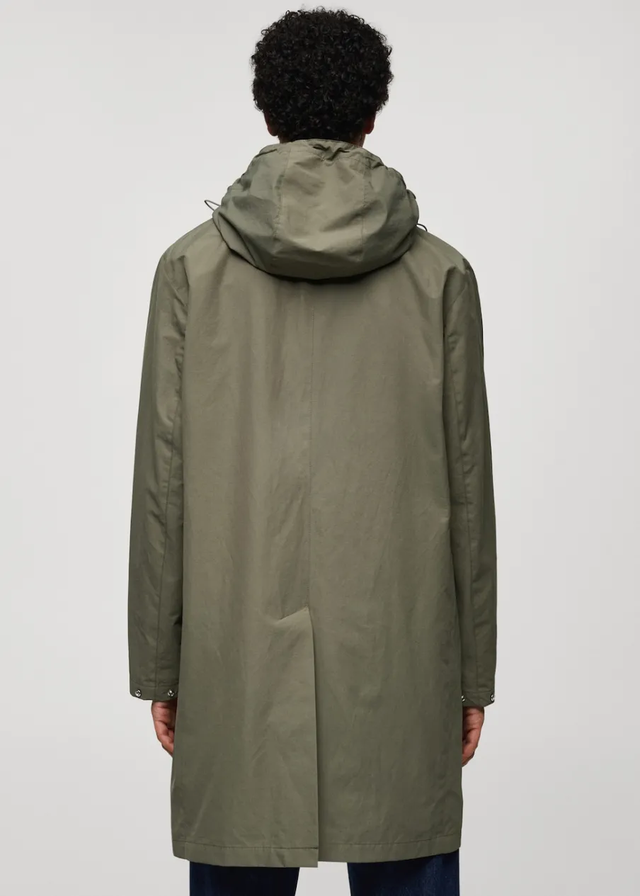 MANGO Płaszcze|Trencze*Parka z kapturem wodoodporna