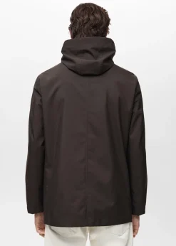 MANGO Kurtki I Koszule Wierzchnie|Trencze*Parka z kapturem wodoodporna