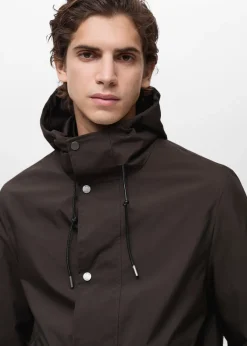 MANGO Kurtki I Koszule Wierzchnie|Trencze*Parka z kapturem wodoodporna