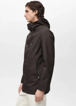 MANGO Kurtki I Koszule Wierzchnie|Trencze*Parka z kapturem wodoodporna