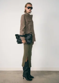 MANGO Płaszcze|Kurtki*Parka z kieszeniami i wysokim kołnierzem