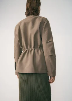 MANGO Płaszcze|Kurtki*Parka z kieszeniami i wysokim kołnierzem