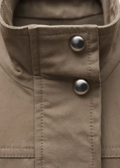 MANGO Płaszcze|Kurtki*Parka z kieszeniami i wysokim kołnierzem
