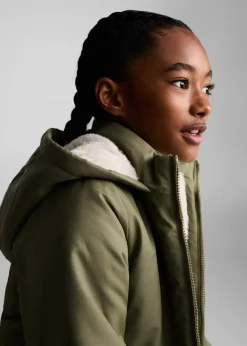 Dzieci MANGO Płaszcze I Kurtki*Parka z podszyciem z futerka