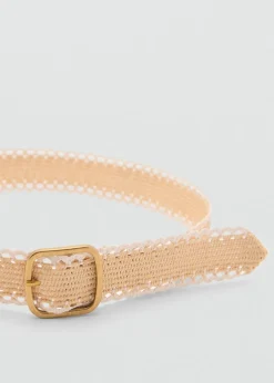 MANGO Paski*Pasek metalowa klamra