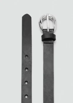 MANGO Paski*Pasek metalowa klamra