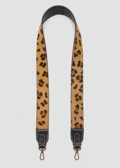 MANGO Więcej Akcesoriów*Pasek skórzany z nadrukiem do torebki