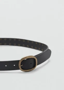 MANGO Paski*Pasek z ozdobnymi ćwiekami