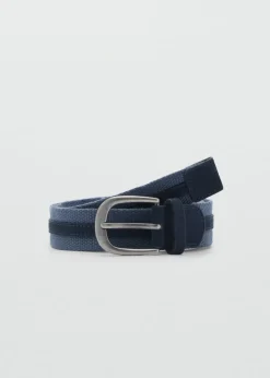 Dzieci MANGO Więcej Akcesoriów*Pasek z plecioną lamówką