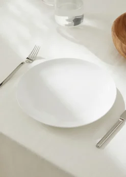 MANGO Zastawa Stołowa*Płaski talerz z porcelany kostnej