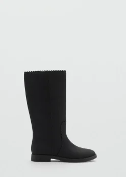 Dzieci MANGO Buty*Płaskie kozaki z wysoką cholewką
