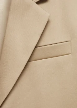 MANGO Płaszcze*Płaszcz bawełniany o prostym kroju midi