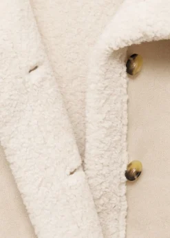 Dzieci MANGO Płaszcze I Kurtki*Płaszcz podszyty futerkiem