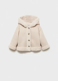 Dzieci MANGO Płaszcze I Kurtki*Płaszcz podszyty futerkiem