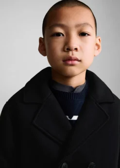 Dzieci MANGO Płaszcze I Kurtki*Płaszcz wełniany na guziki