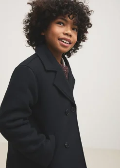 Dzieci MANGO Płaszcze I Kurtki*Płaszcz wełniany na guziki